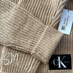 NEW Calvin Klein Jeans Oversized Turtleneck Sweater!